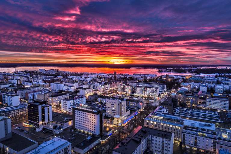 Ilmakuva vaasa