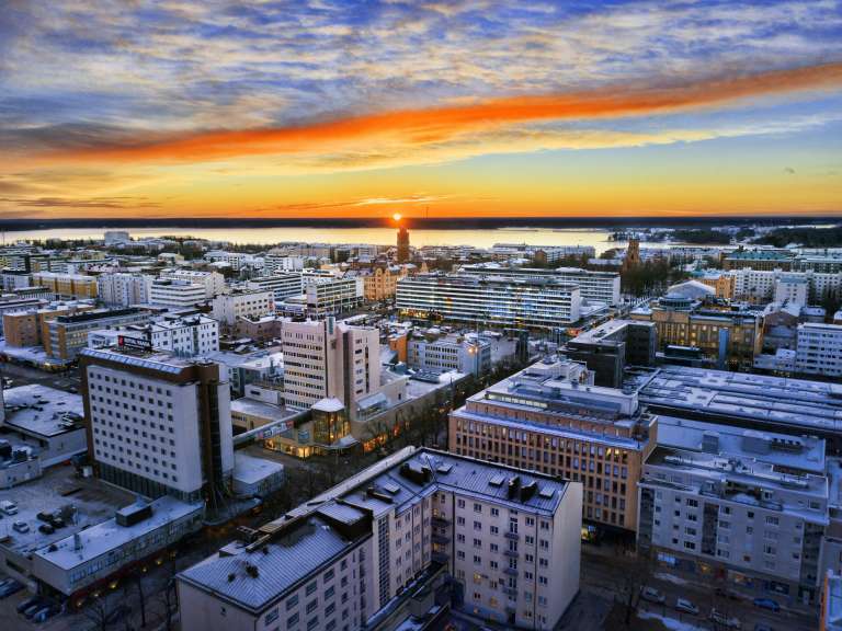 Ilmakuva vaasa