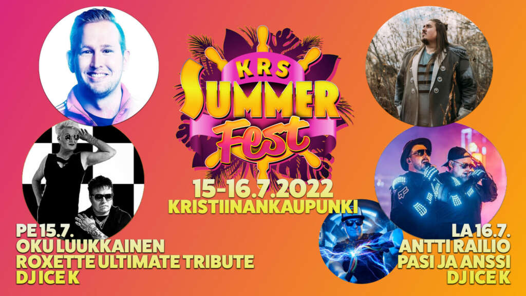 Summermarketing KRS SUMMER FEST | Vaasa