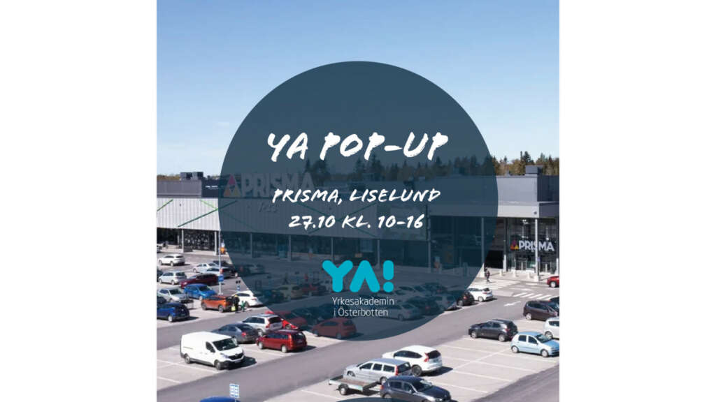 YA Pop-Up på Prisma i Liselund | Vaasa