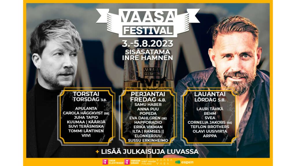 Vaasa Festival - Torstai  | Vaasa